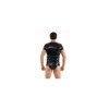 T-Shirt noir Black Desire en simili cuir 